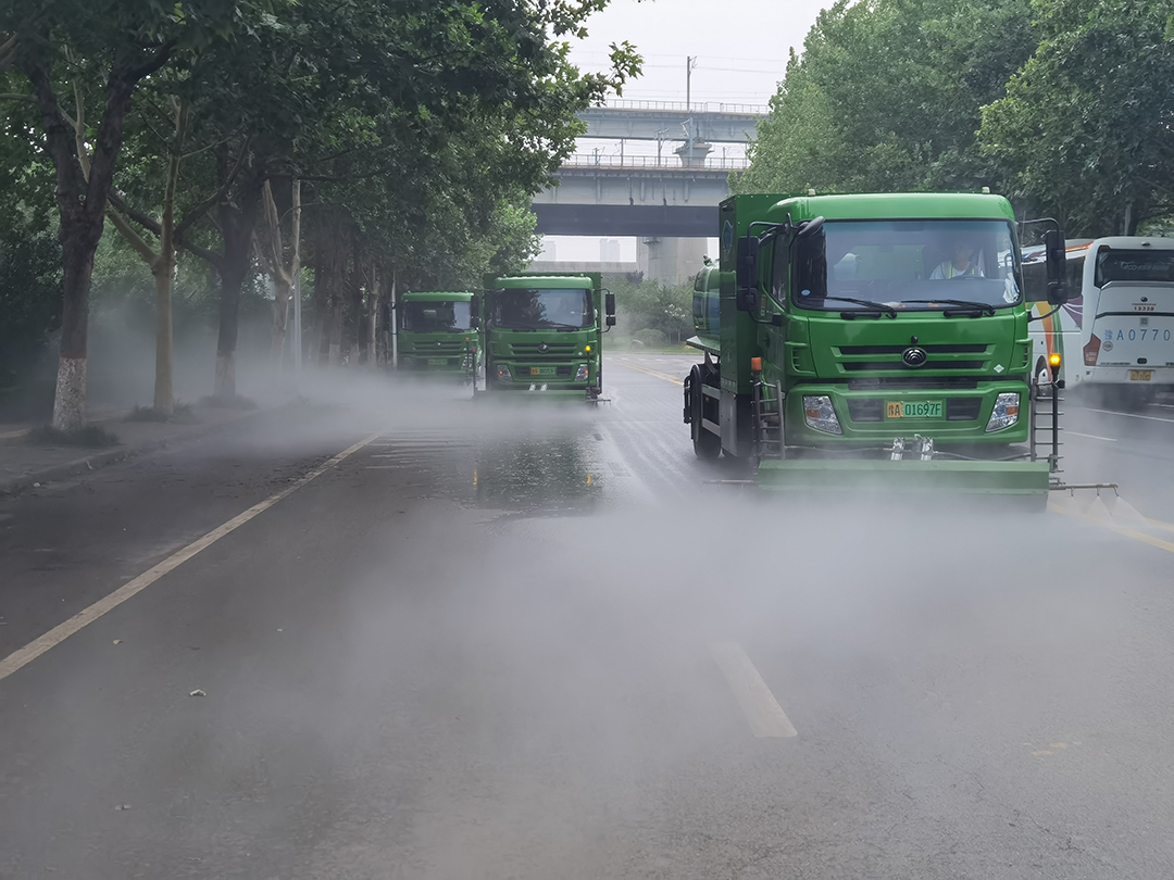 责任温暖丨郑州暴雨袭城，傲蓝得环境全力守护城市清洁